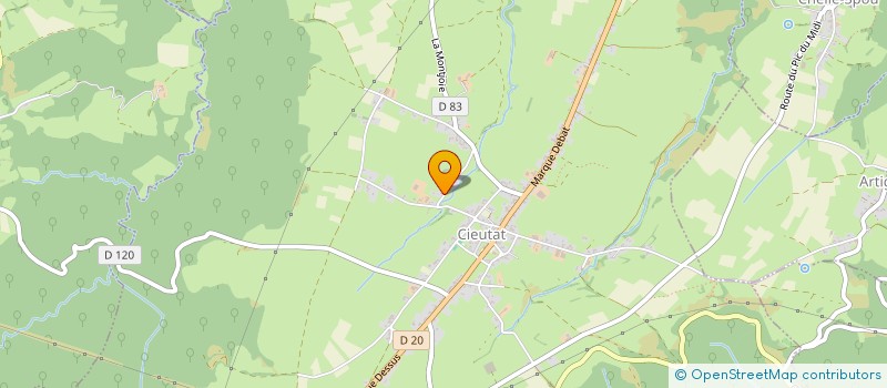 localisation de l'entreprise D2C - DANSAUT CONSEIL COORDINATION  CIEUTAT