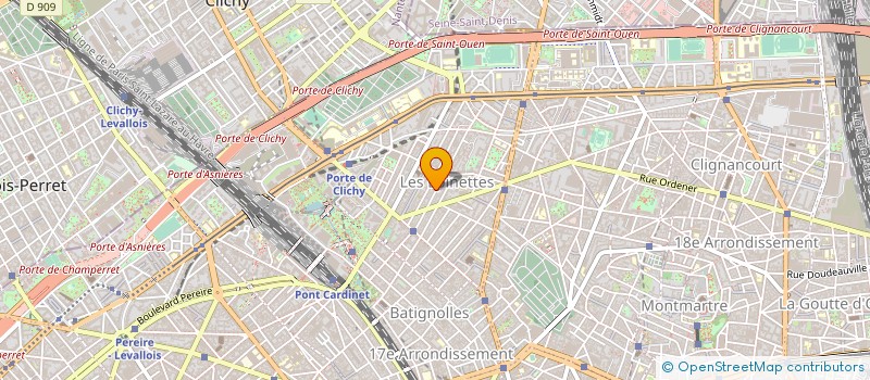 localisation de l'entreprise D2C PRODUCTION & MANAGEMENT  PARIS