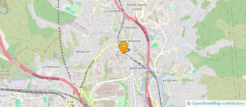 localisation de l'entreprise D2C2 à MARSEILLE