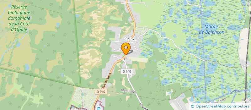 localisation de l'entreprise D2D  MERLIMONT