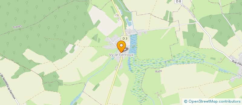 localisation de l'entreprise D2FM2T  VY-LE-FERROUX