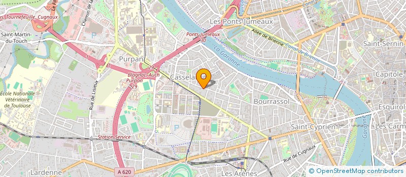 localisation de l'entreprise D2G RENOVATIONS à TOULOUSE