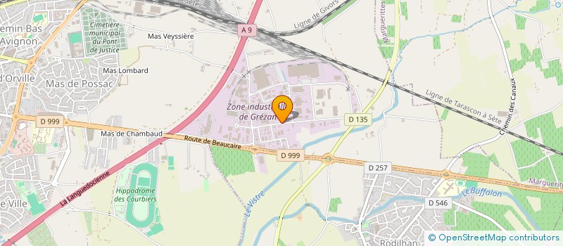 localisation de l'entreprise D2H HOLDING  NIMES