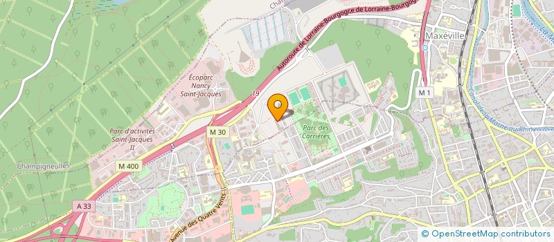 localisation de l'entreprise D2I  MAXEVILLE