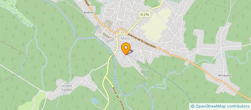 localisation de l'entreprise D2I IMMO  MERIGNAC