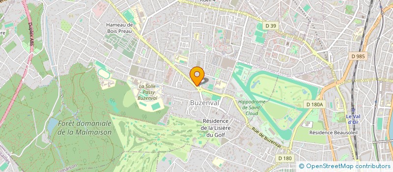 localisation de l'entreprise D2L à RUEIL-MALMAISON