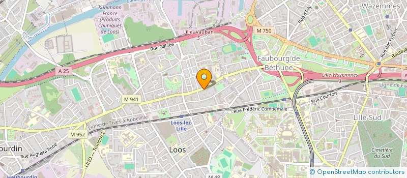 localisation de l'entreprise D2L  LOOS