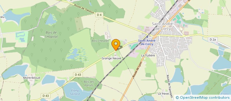 localisation de l'entreprise D2L PLAY  BOURG-EN-BRESSE