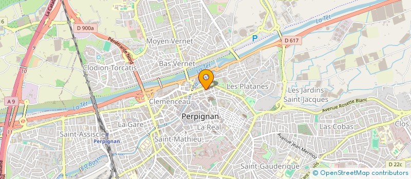 localisation de l'entreprise D2LLAB à PERPIGNAN