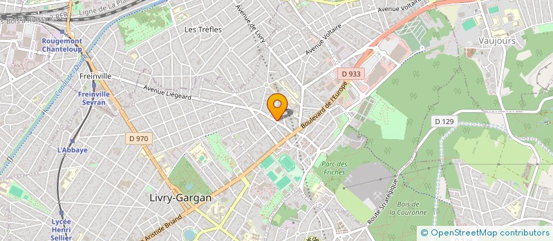 localisation de l'entreprise D2LS à LIVRY-GARGAN