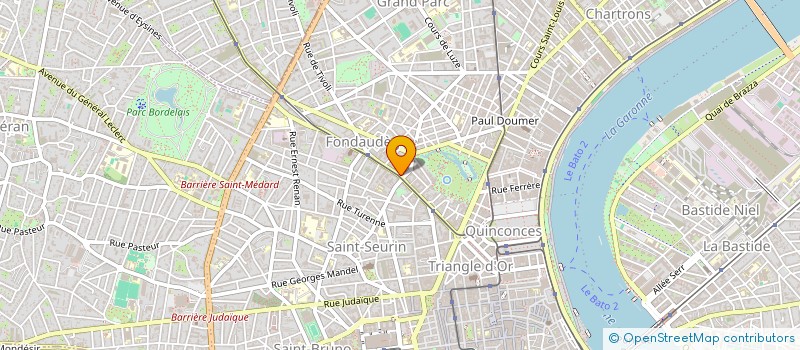 localisation de l'entreprise D2MH  BORDEAUX