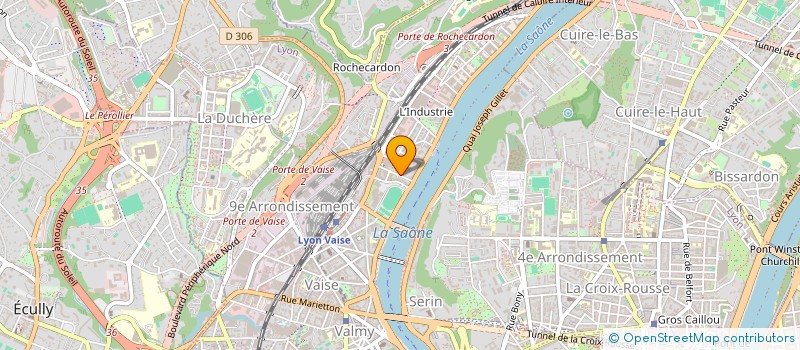 localisation de l'entreprise D2MI  LYON