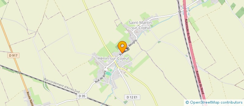 localisation de l'entreprise D2MONCHAUX  SAINT-MARTIN-SUR-COJEUL