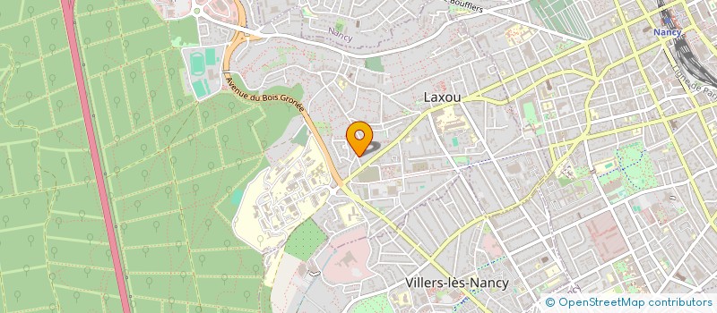 localisation de l'entreprise D2N  LAXOU