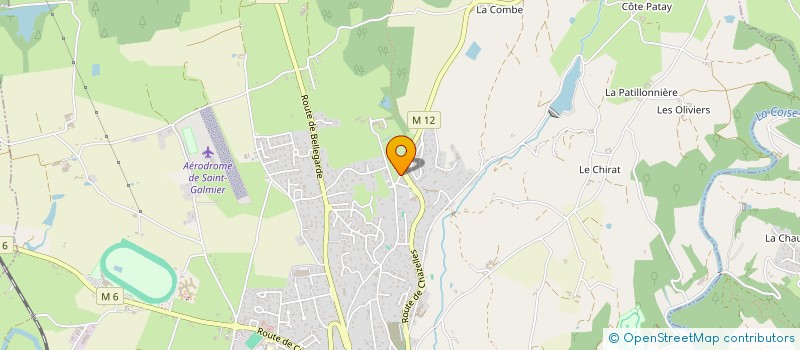 localisation de l'entreprise D2NP  SAINT-GALMIER