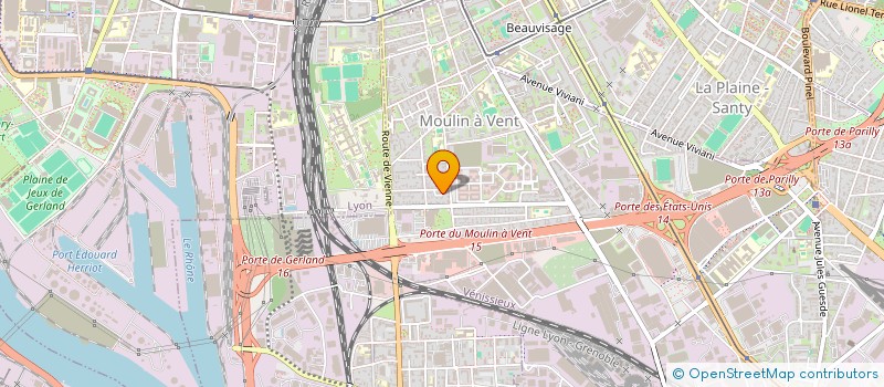 localisation de l'entreprise D2O GESTION  VENISSIEUX