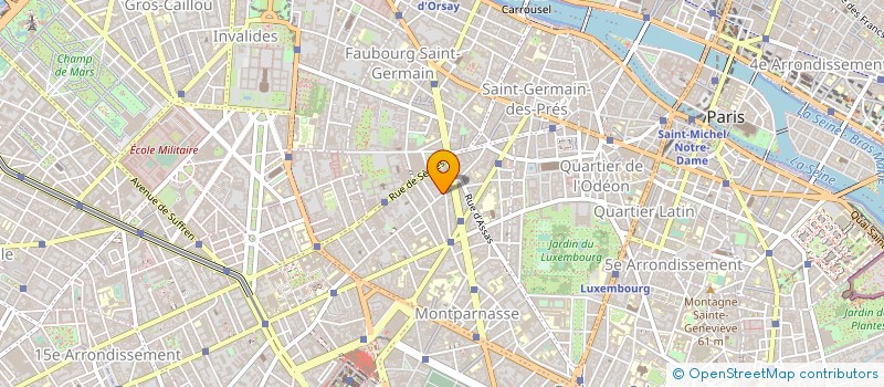 localisation de l'entreprise D2P PHARMA à PARIS