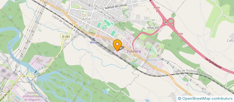 localisation de l'entreprise D2R à ARTIX