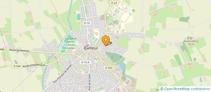 localisation de l'entreprise D2RC à BAILLEUL