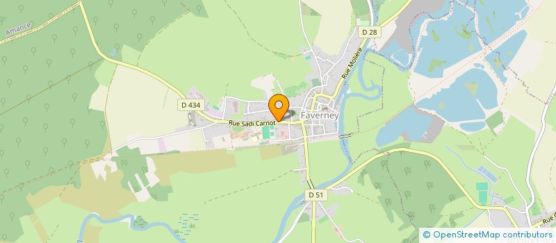 localisation de l'entreprise D2S à FAVERNEY
