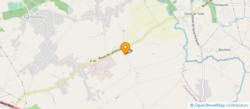 localisation de l'entreprise D2S 82 à CASTELSARRASIN