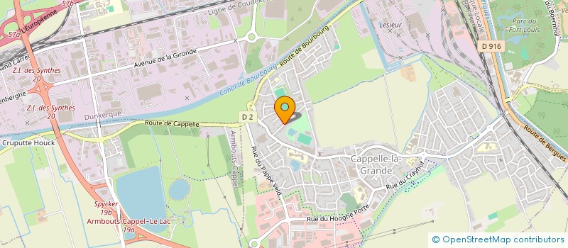 localisation de l'entreprise D2S  CAPPELLE-LA-GRANDE