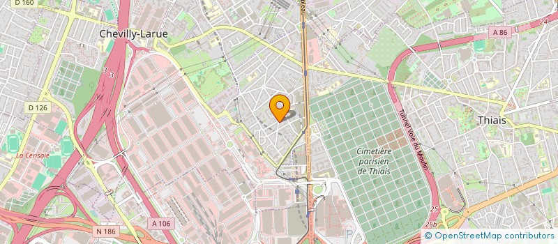 localisation de l'entreprise D2S INNOVATION  CHEVILLY-LARUE