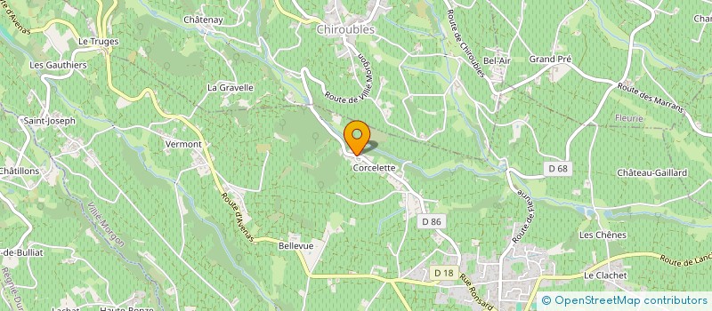 localisation de l'entreprise D2S OUTILLAGE  VILLIE-MORGON