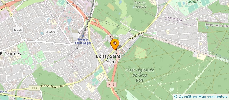 localisation de l'entreprise D2SA CONSEIL à BOISSY-SAINT-LEGER