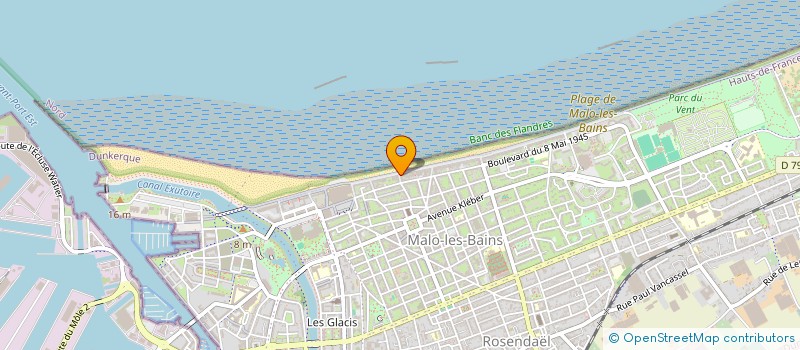 localisation de l'entreprise D2SC à DUNKERQUE
