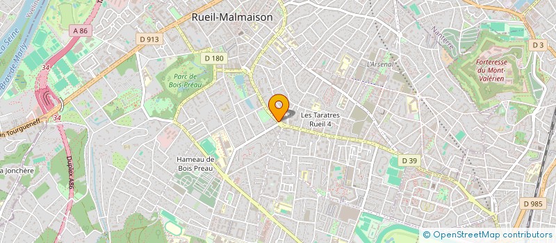 localisation de l'entreprise D2SL CONSEILS à RUEIL-MALMAISON