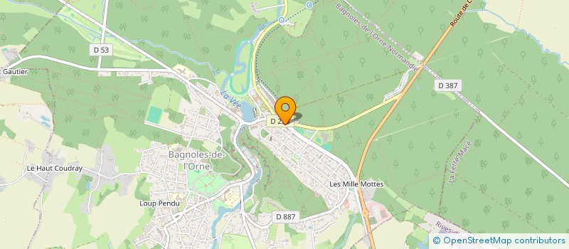 localisation de l'entreprise D2SL PARIS à BAGNOLES-DE-L'ORNE-NORMANDIE