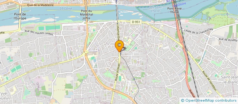 localisation de l'entreprise D3 à ORLEANS
