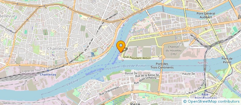 localisation de l'entreprise D3 à NANTES