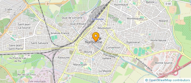 localisation de l'entreprise D3 à NARBONNE