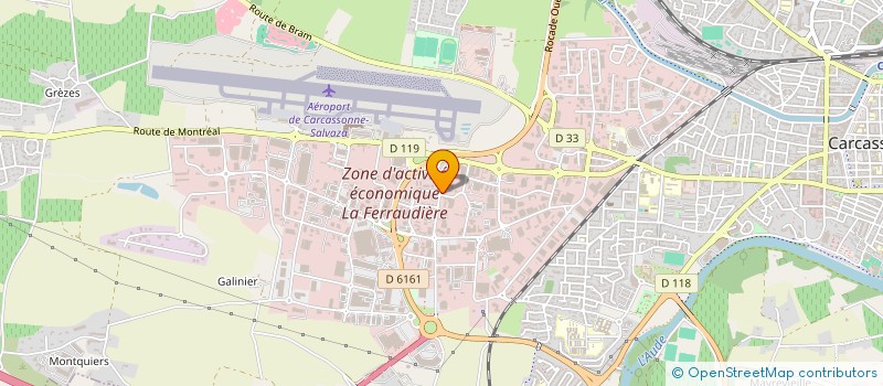 localisation de l'entreprise D3 à CARCASSONNE