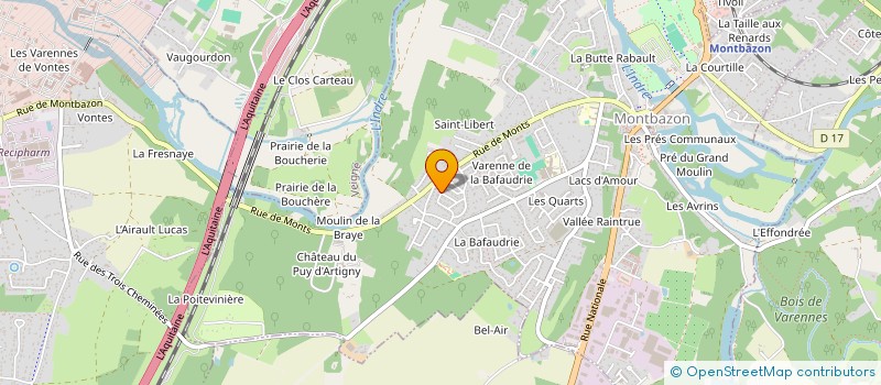 localisation de l'entreprise D3 DISTRIBUTION  VEIGNE