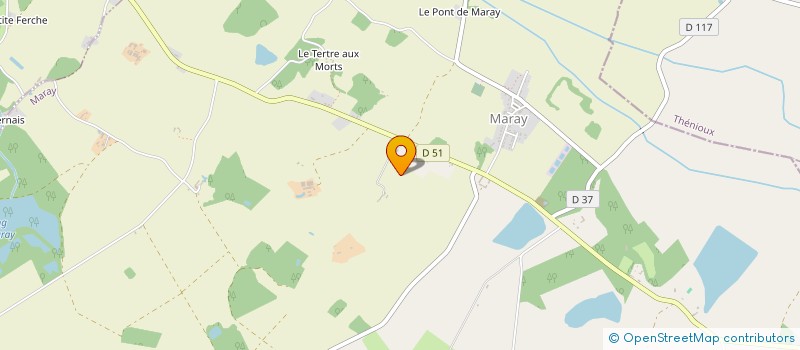 localisation de l'entreprise D3 ESPERANCE  SAINT JULIEN SUR CHER