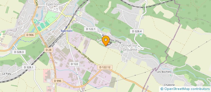 localisation de l'entreprise D3 RM à DROUE-SUR-DROUETTE