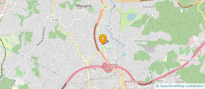 localisation de l'entreprise D3 UTIL AUTO à MOUGINS