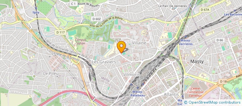 localisation de l'entreprise D3H MASSY  MASSY
