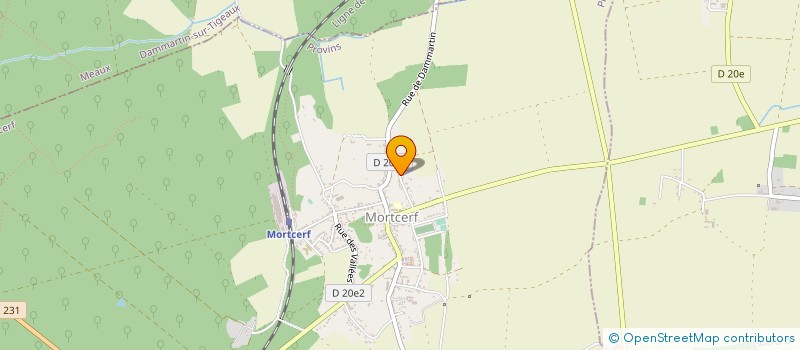 localisation de l'entreprise D3J  MORTCERF