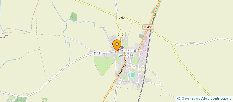 localisation de l'entreprise D3L  VILLIERS-SAINT-GEORGES