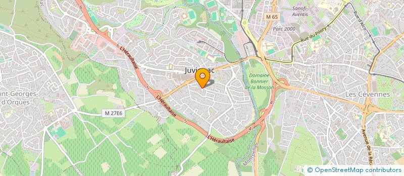 localisation de l'entreprise D3MY  JUVIGNAC
