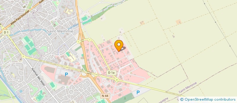 localisation de l'entreprise D3S  SAINT-MEMMIE