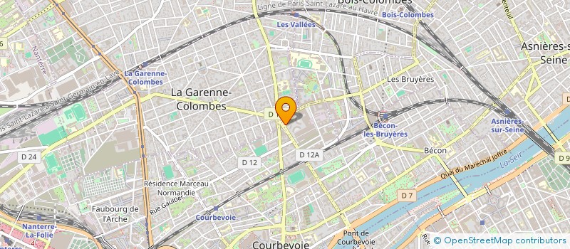 localisation de l'entreprise D4 à NEUILLY-SUR-SEINE
