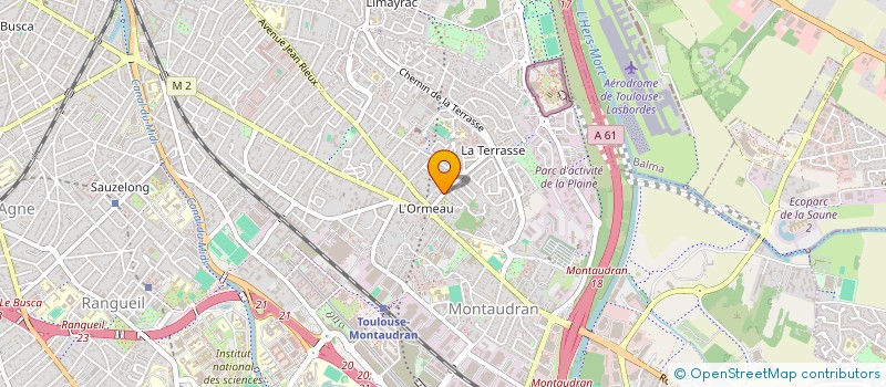localisation de l'entreprise D4 FONCIER à TOULOUSE
