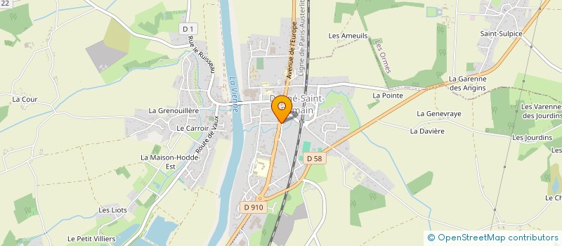 localisation de l'entreprise D42E86 à DANGE-SAINT-ROMAIN