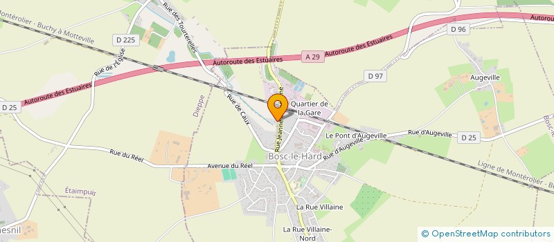 localisation de l'entreprise D4C  BOSC-LE-HARD