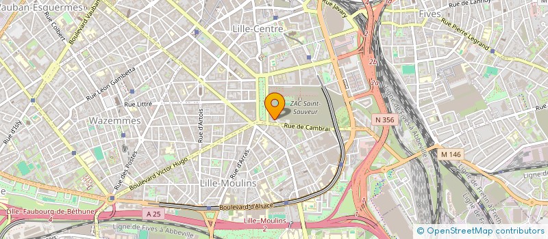 localisation de l'entreprise D5GAROUT à LILLE